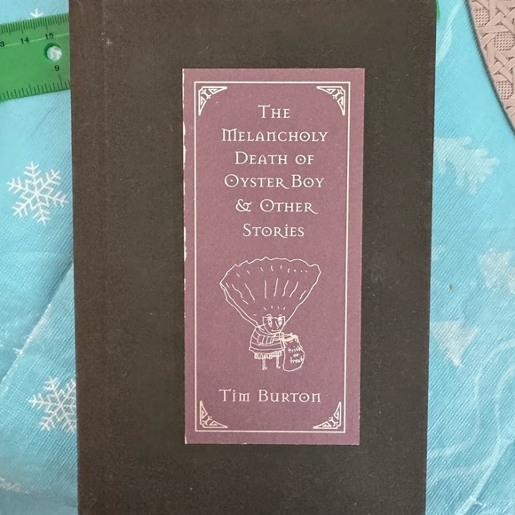 Disney Other - Tim Burton Book - The Melancholy Death of Oyster Boy- 1st Edition